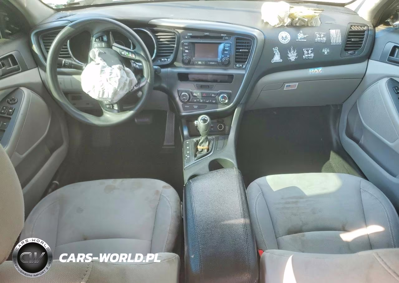 2013 Kia Optima Lx VIN:5XXGM4A78DG258647 - 8