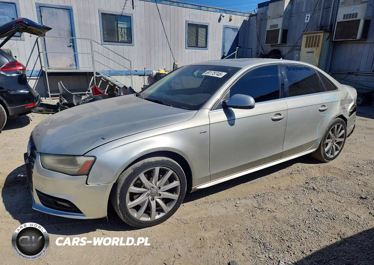2014 Audi A4 Premium VIN:WAUBFAFL8EN037206 - 1