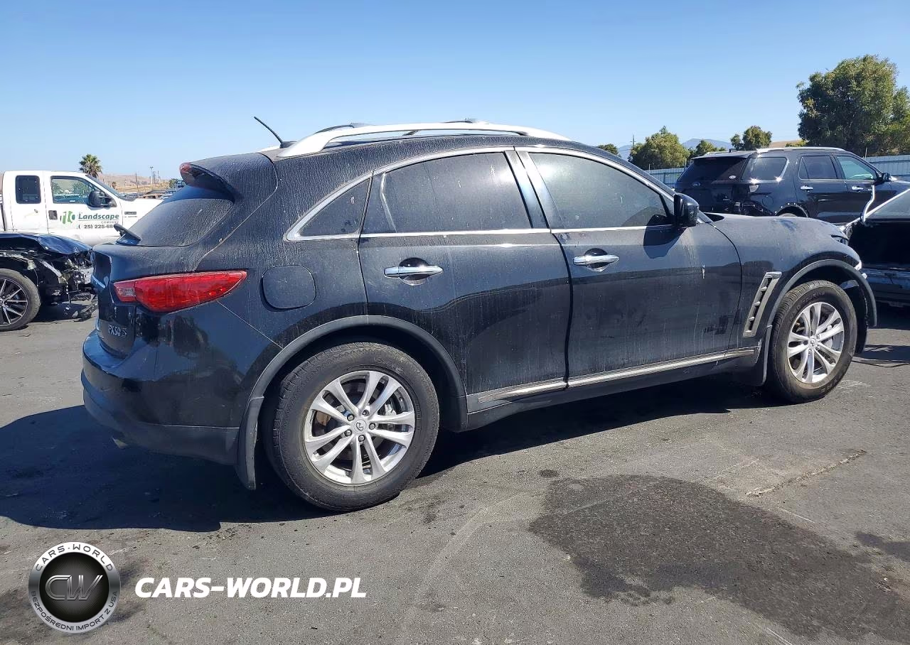 2010 Infiniti Fx50 Base VIN:JN8BS1MW8AM830196 - 3