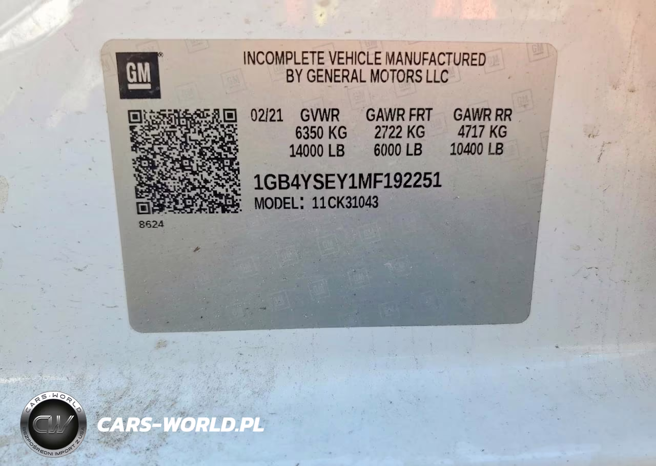2021 Chevrolet Silverado K3500 VIN:1GB4YSEY1MF192251 - 12