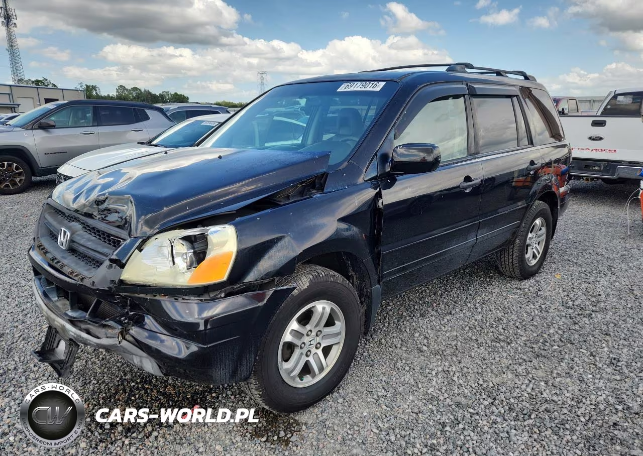 2005 Honda Pilot Exl VIN:5FNYF18545B029694 - 1