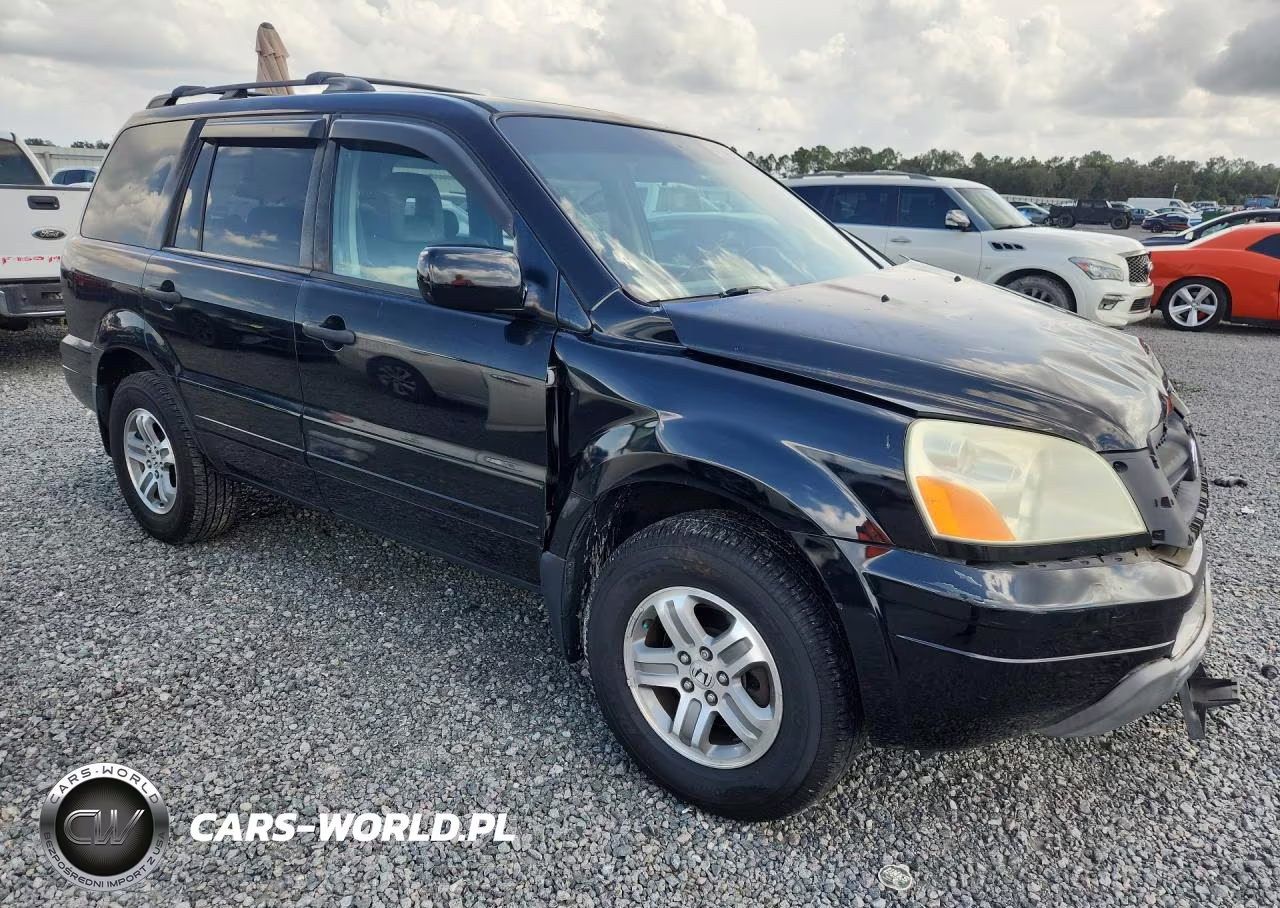 2005 Honda Pilot Exl VIN:5FNYF18545B029694 - 4
