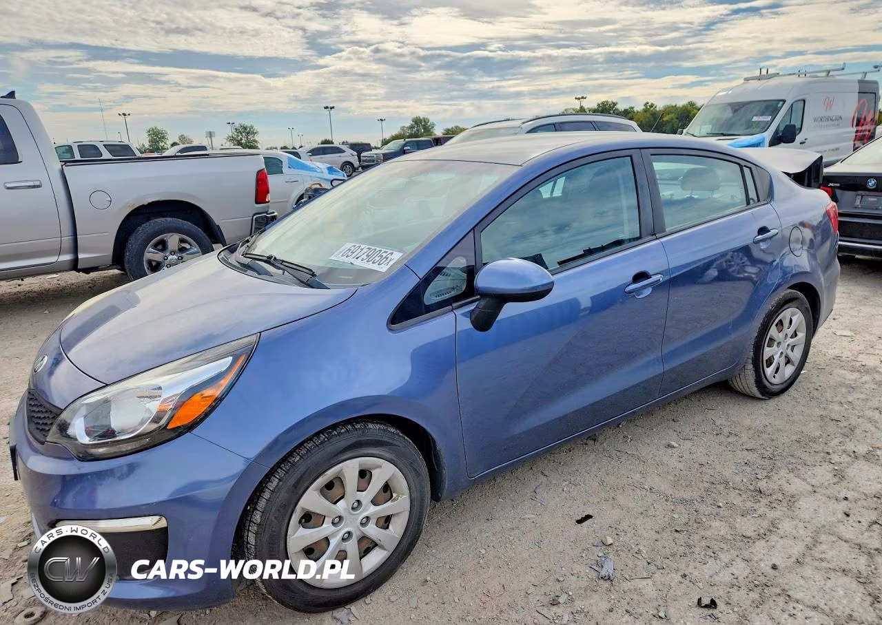 2016 Kia Rio Lx VIN:KNADM4A35G6555522 - 1