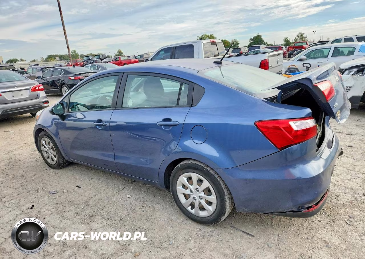 2016 Kia Rio Lx VIN:KNADM4A35G6555522 - 2
