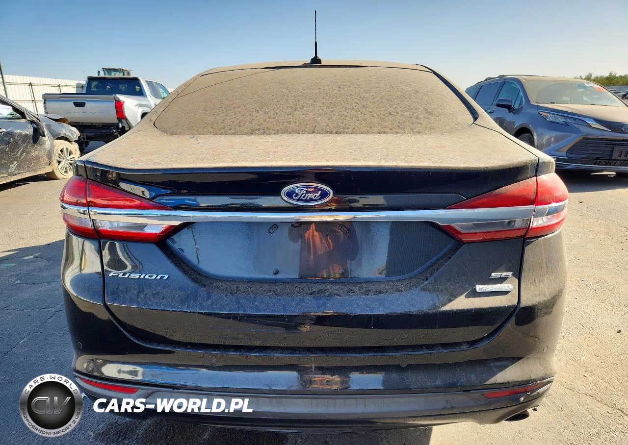 2017 Ford Fusion Se VIN:3FA6P0HD9HR180707 - 6