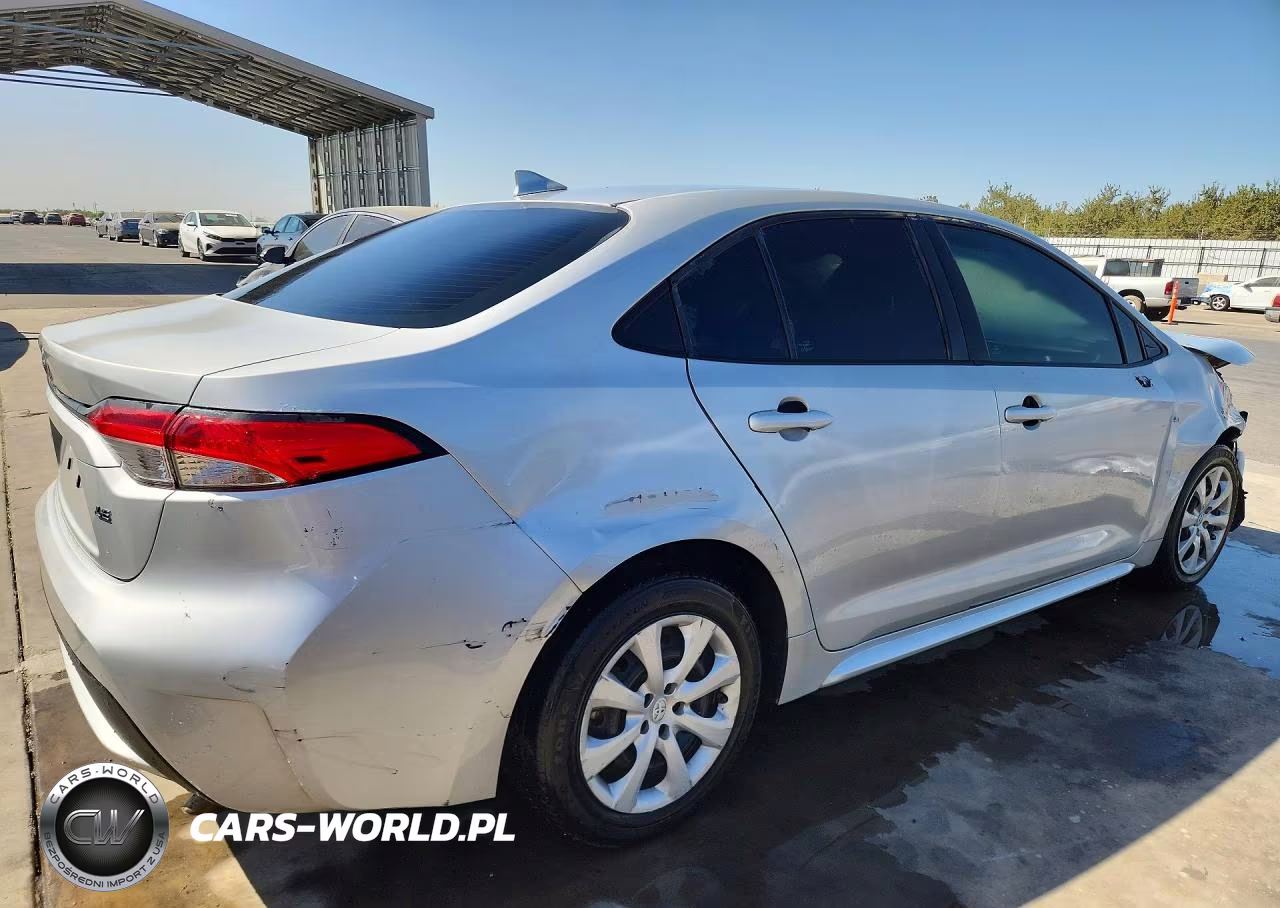 2022 Toyota Corolla Le VIN:5YFEPMAE9NP326363 - 3