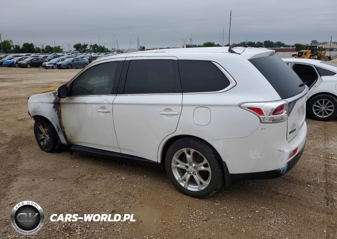 2014 Mitsubishi Outlander Gt VIN:JA4JZ4AX5EZ005642 - 2