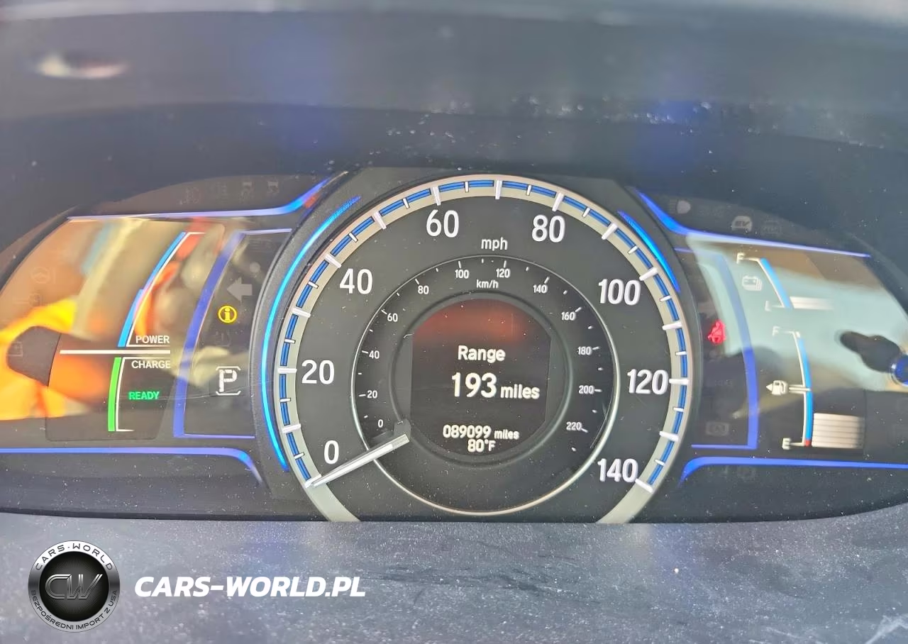 2015 Honda Accord Hybrid Exl VIN:1HGCR6F56FA010089 - 9