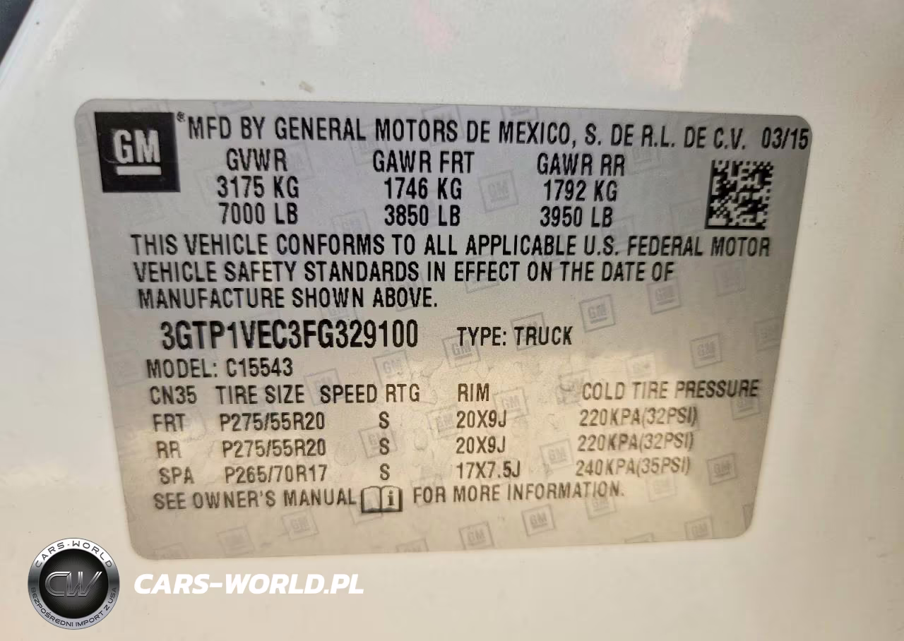 2015 GMC Sierra C1500 Slt VIN:3GTP1VEC3FG329100 - 12