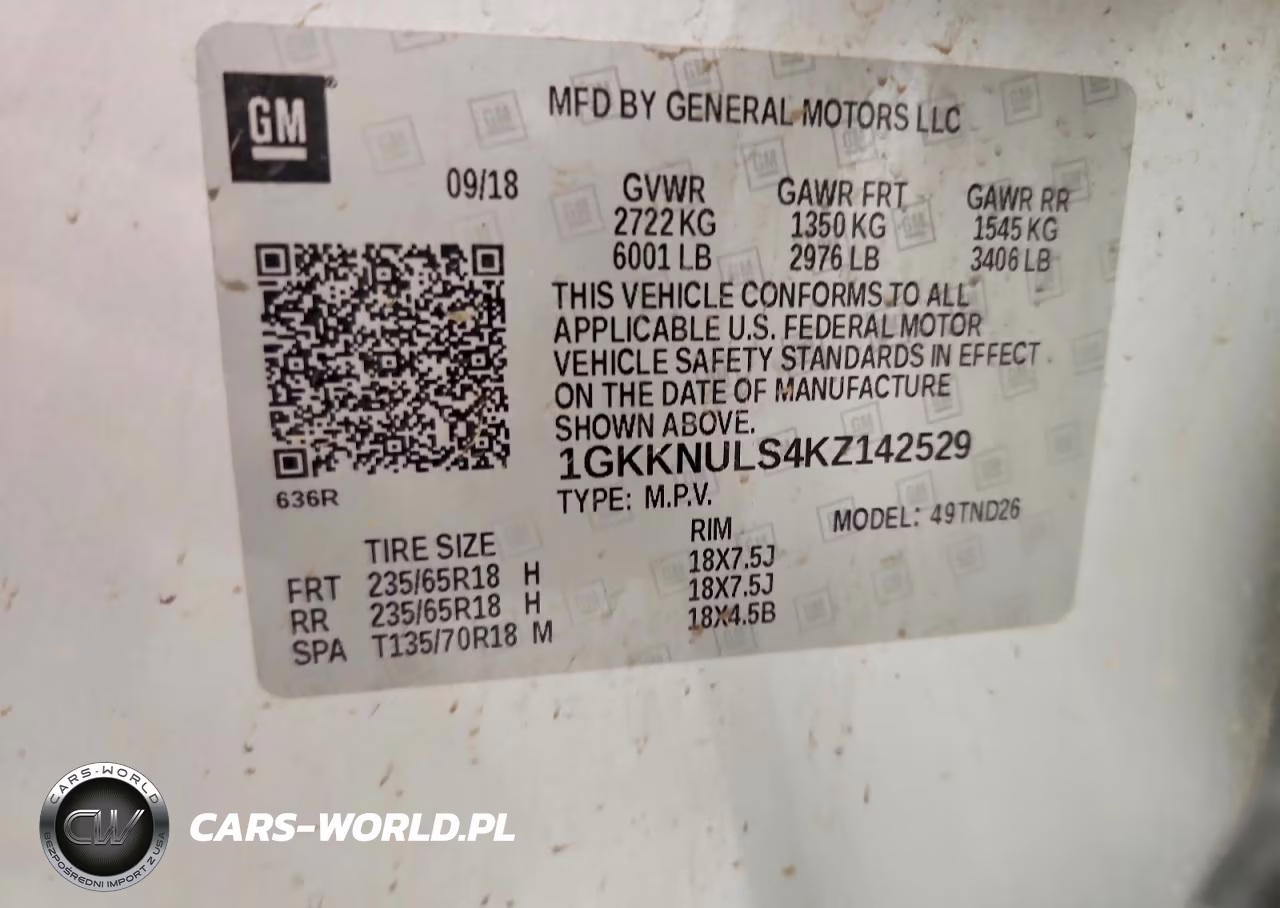 2019 GMC Acadia Slt-1 VIN:1GKKNULS4KZ142529 - 13