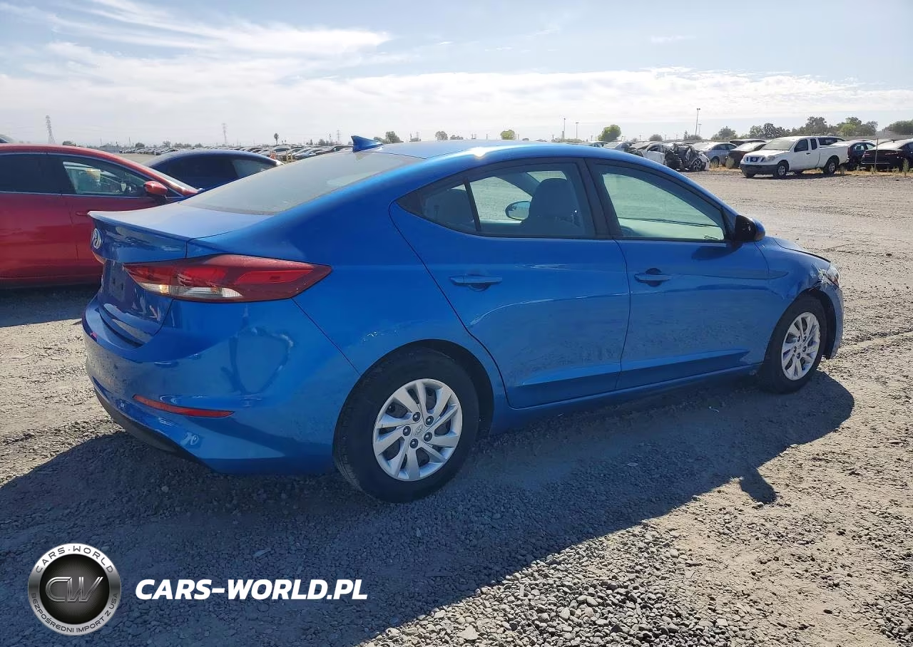 2017 Hyundai Elantra Se VIN:5NPD74LF0HH192121 - 3