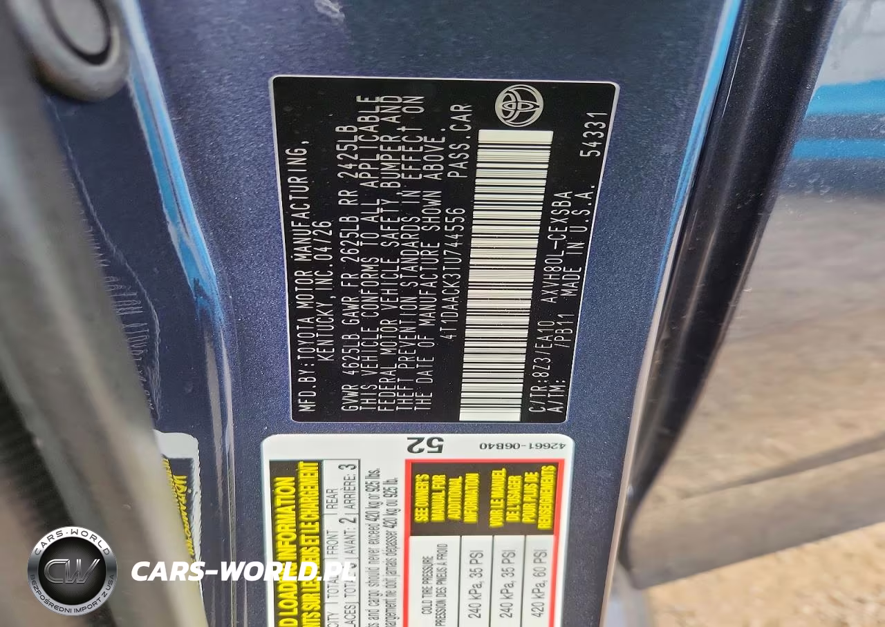 2026 Toyota Camry Se VIN:4T1DAACK3TU744556 - 13