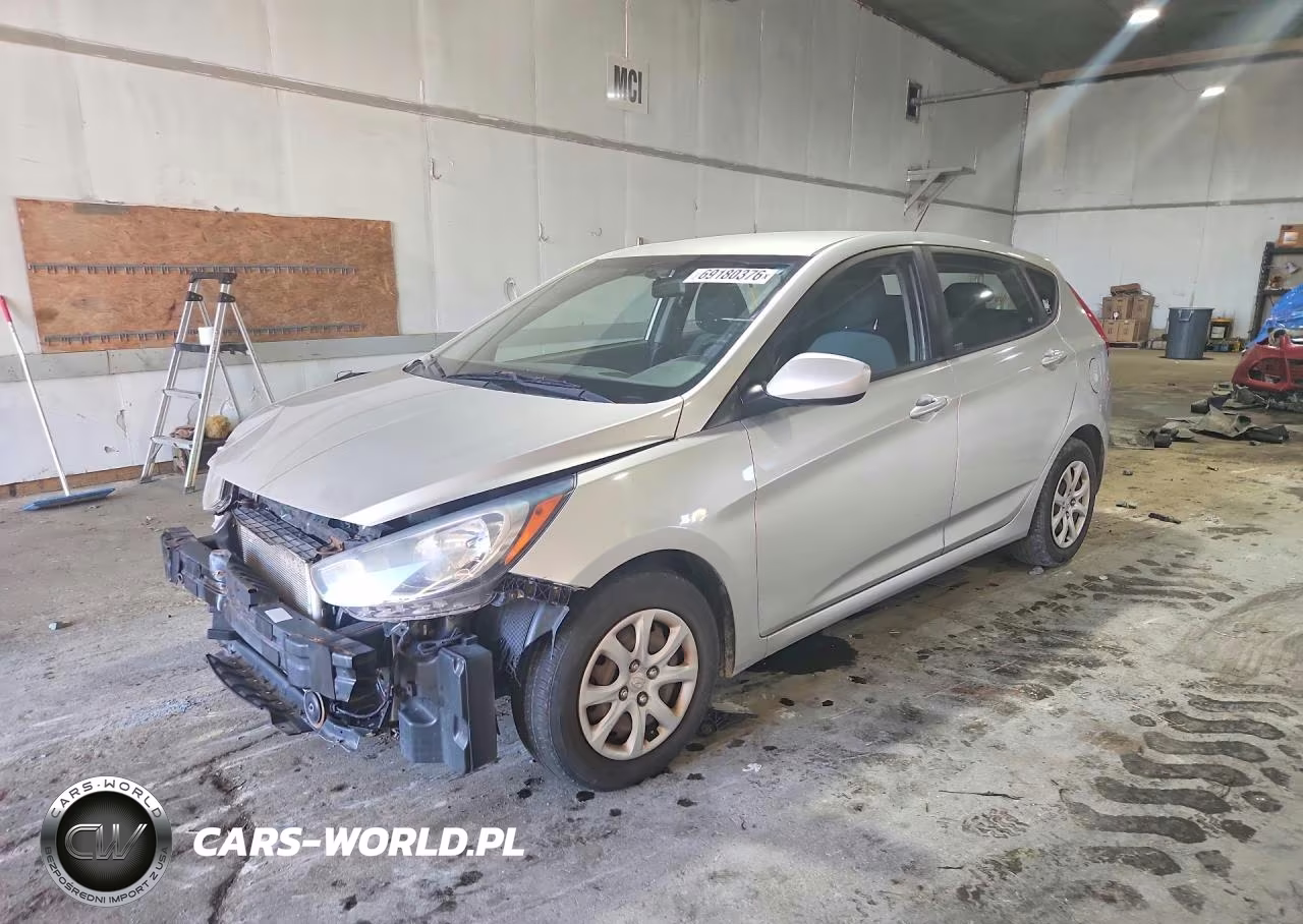 2012 Hyundai Accent Gs VIN:KMHCT5AE0CU015778 - 1