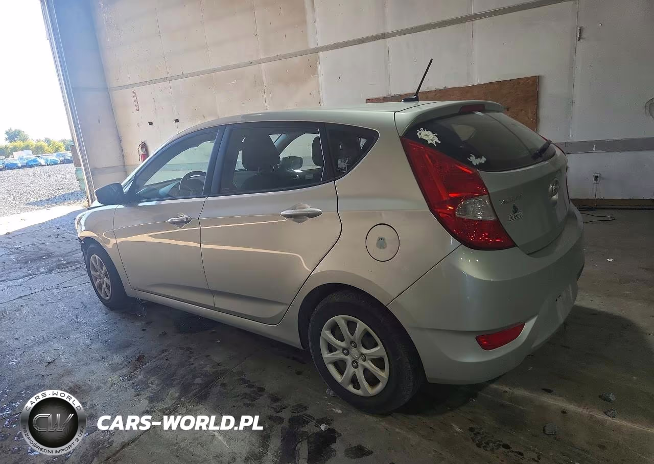 2012 Hyundai Accent Gs VIN:KMHCT5AE0CU015778 - 2
