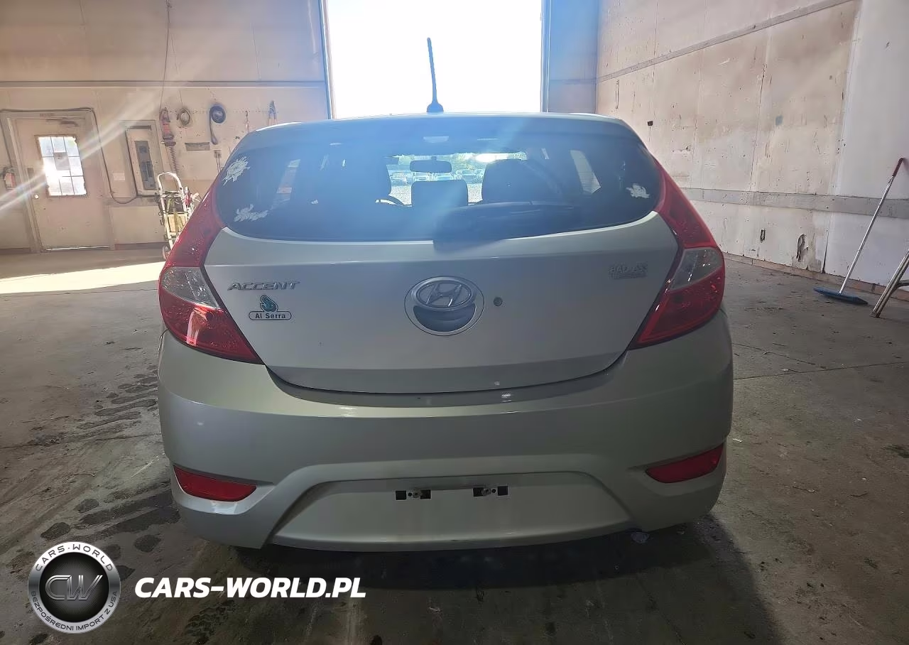 2012 Hyundai Accent Gs VIN:KMHCT5AE0CU015778 - 6