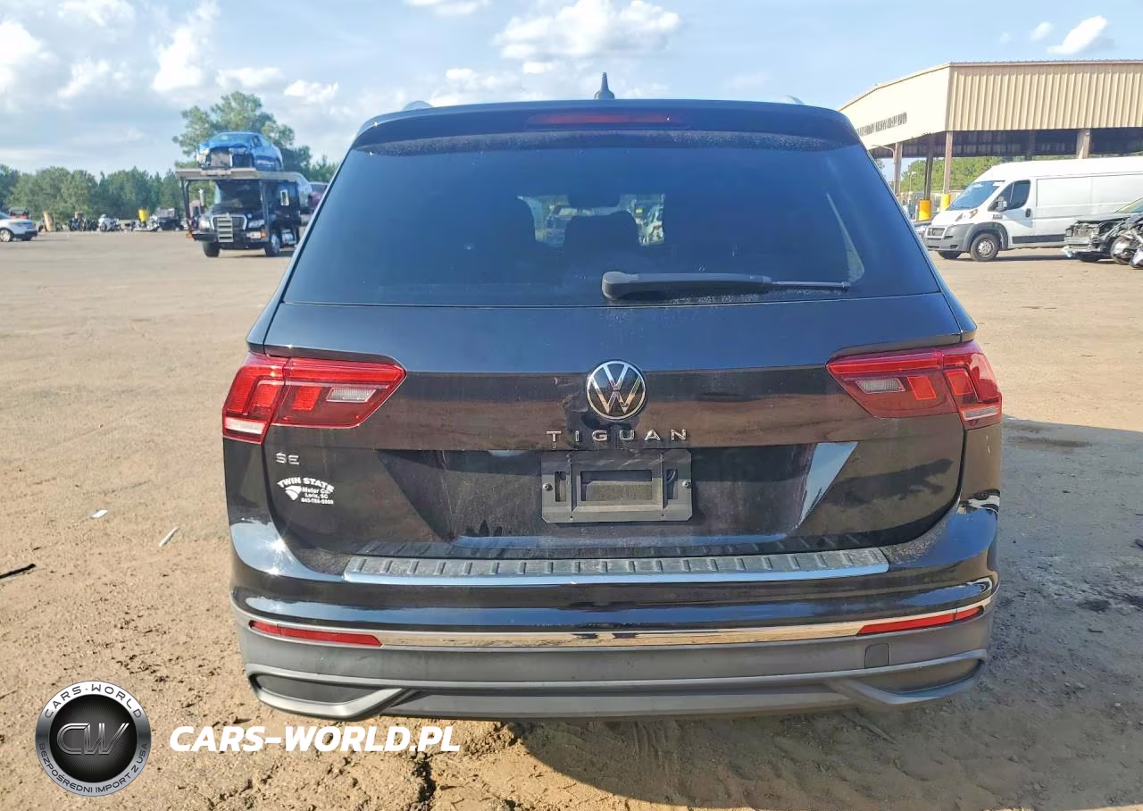 2022 Volkswagen Tiguan Se VIN:3VV3B7AX4NM102855 - 6