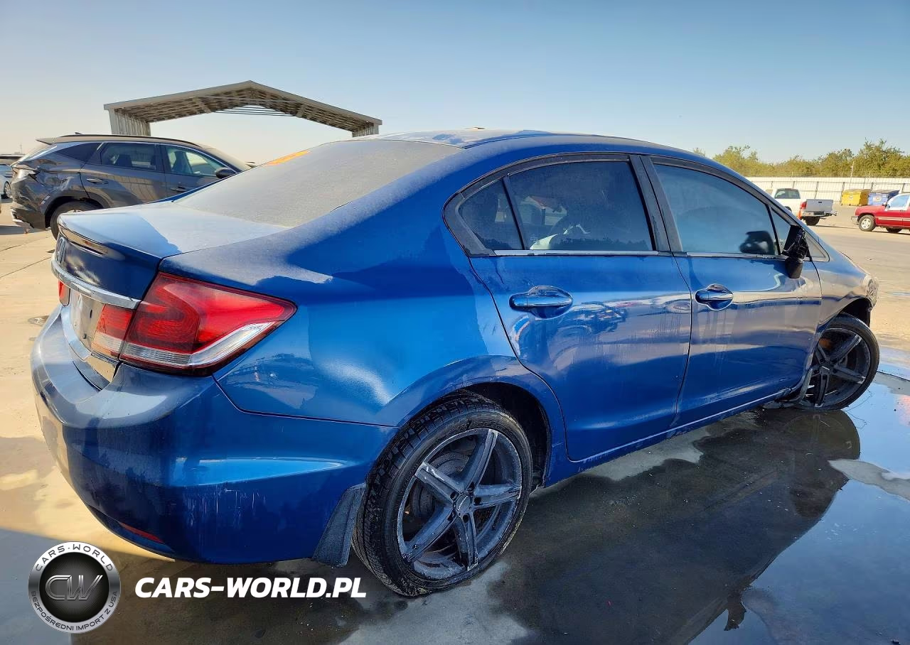 2014 Honda Civic Lx VIN:2HGFB2F51EH511630 - 3