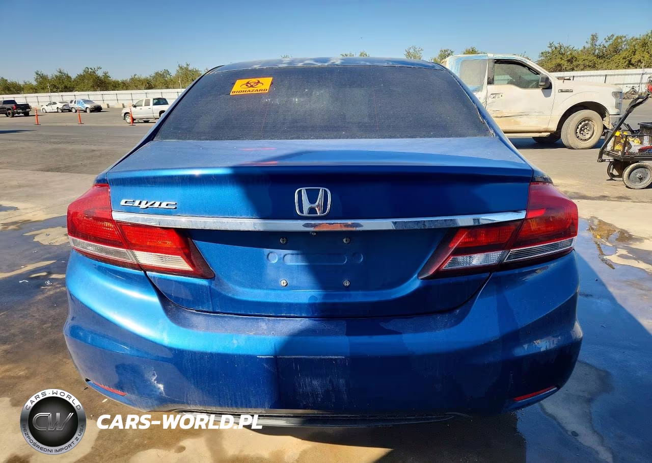 2014 Honda Civic Lx VIN:2HGFB2F51EH511630 - 6