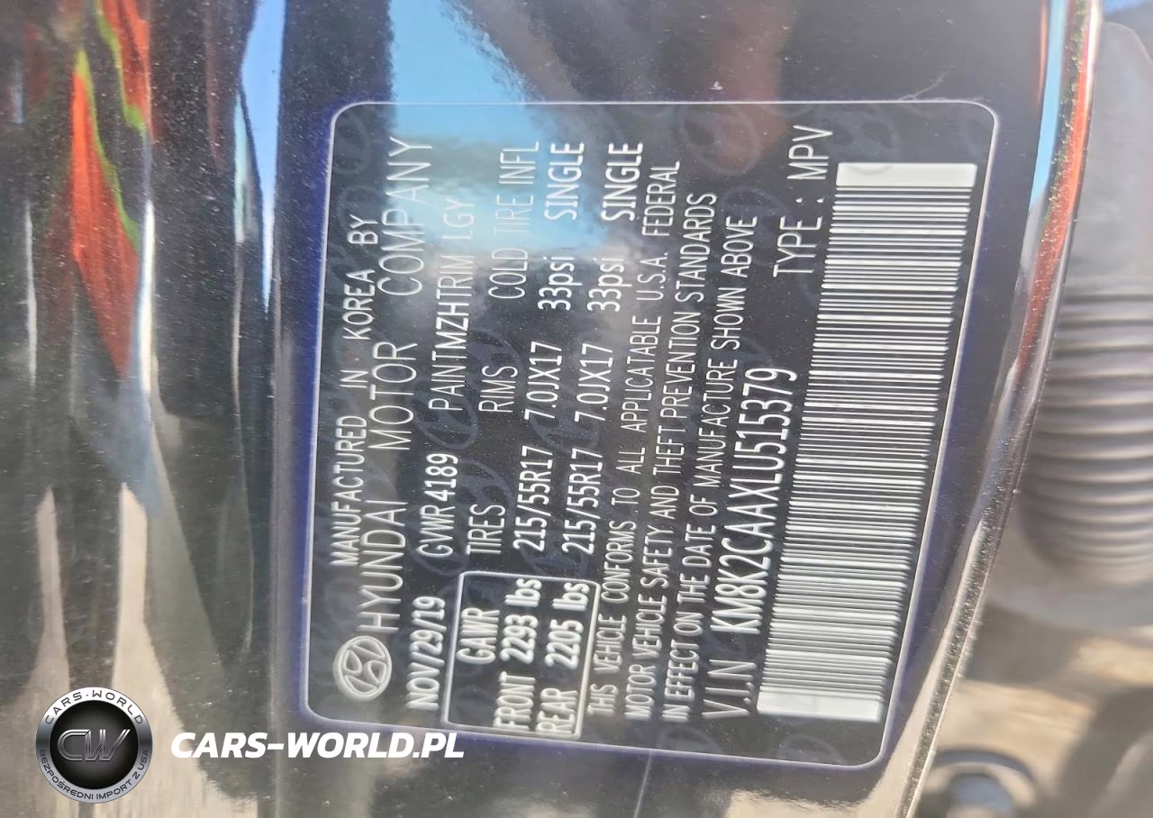 2020 Hyundai Kona Sel VIN:KM8K2CAAXLU515379 - 13
