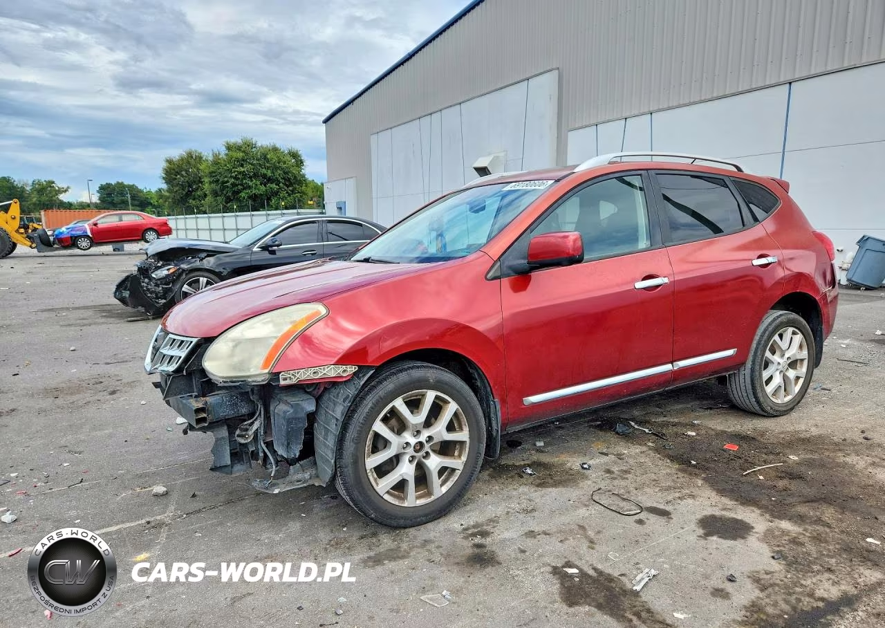 2013 Nissan Rogue S VIN:JN8AS5MV2DW607252 - 1
