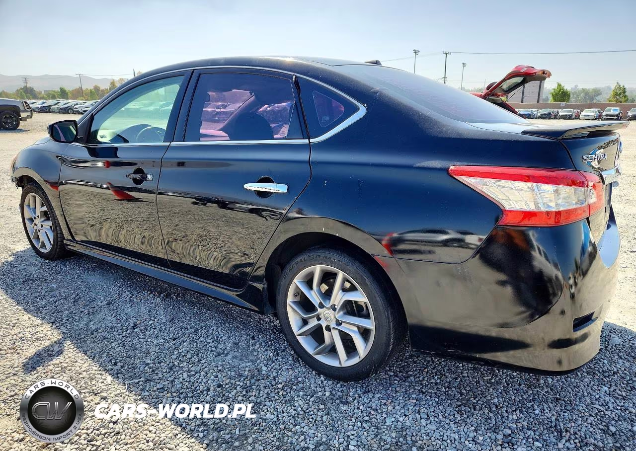 2014 Nissan Sentra Sr VIN:3N1AB7AP2EL635348 - 2