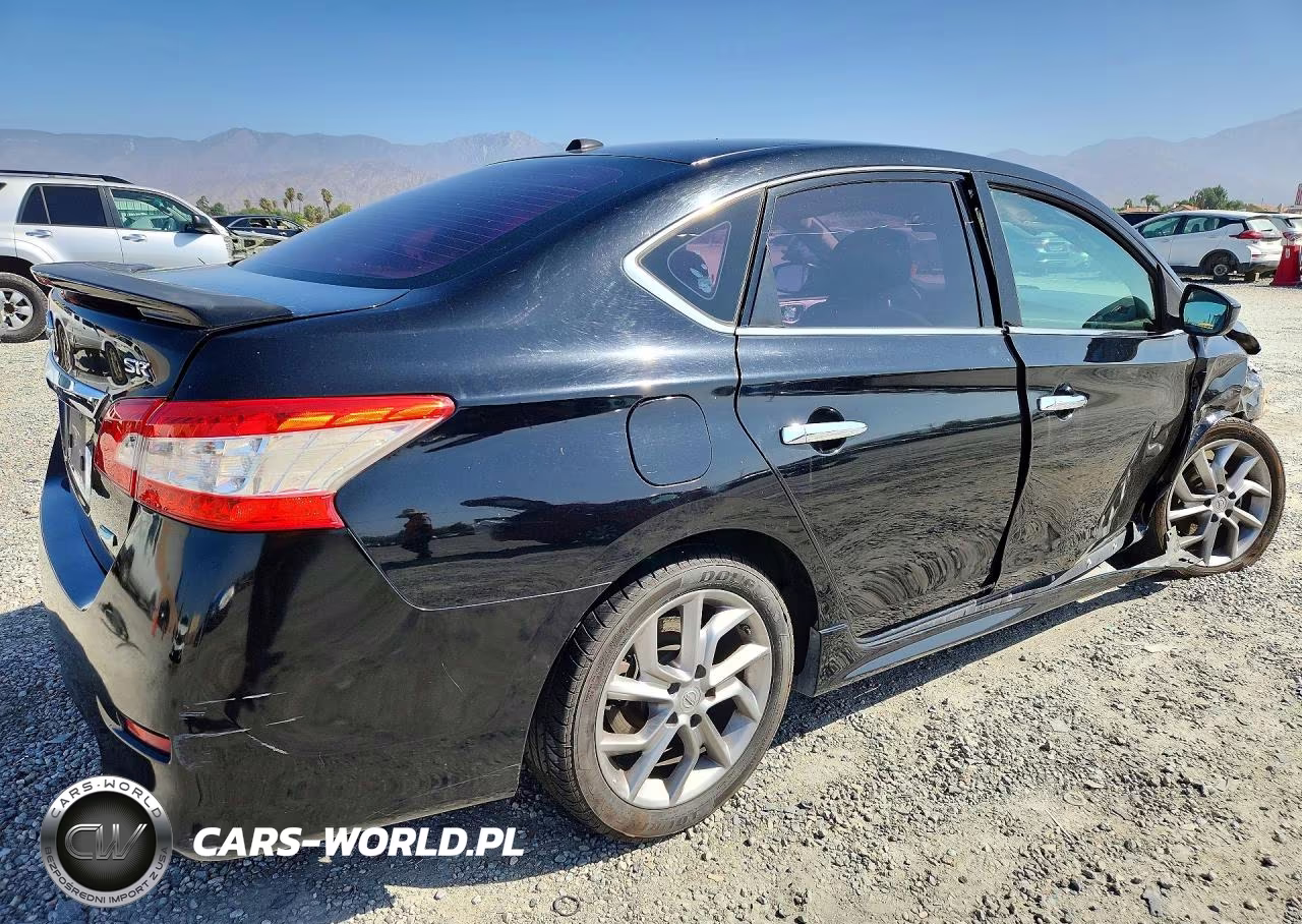 2014 Nissan Sentra Sr VIN:3N1AB7AP2EL635348 - 3