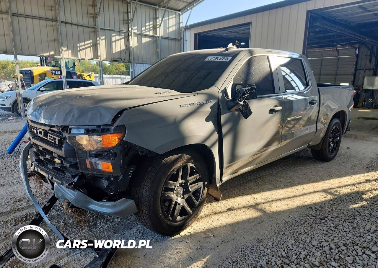 2025 Chevrolet Silverado K1500 Custom VIN:1GCPKBEK6SZ141166 - 1