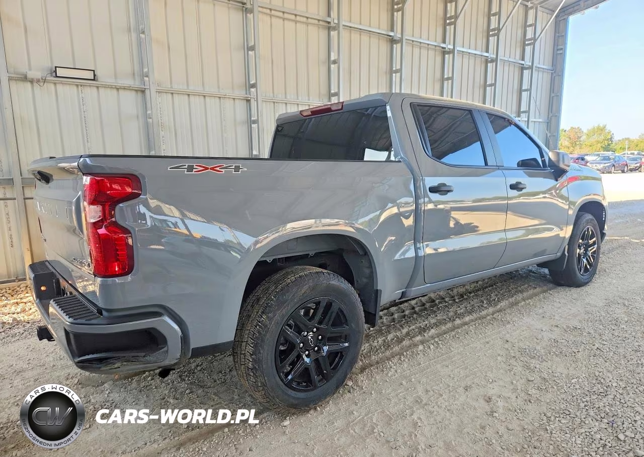 2025 Chevrolet Silverado K1500 Custom VIN:1GCPKBEK6SZ141166 - 3