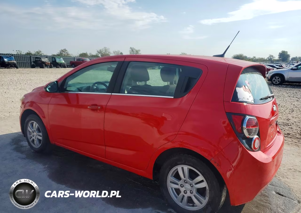 2014 Chevrolet Sonic Lt VIN:1G1JC6SBXE4222308 - 2