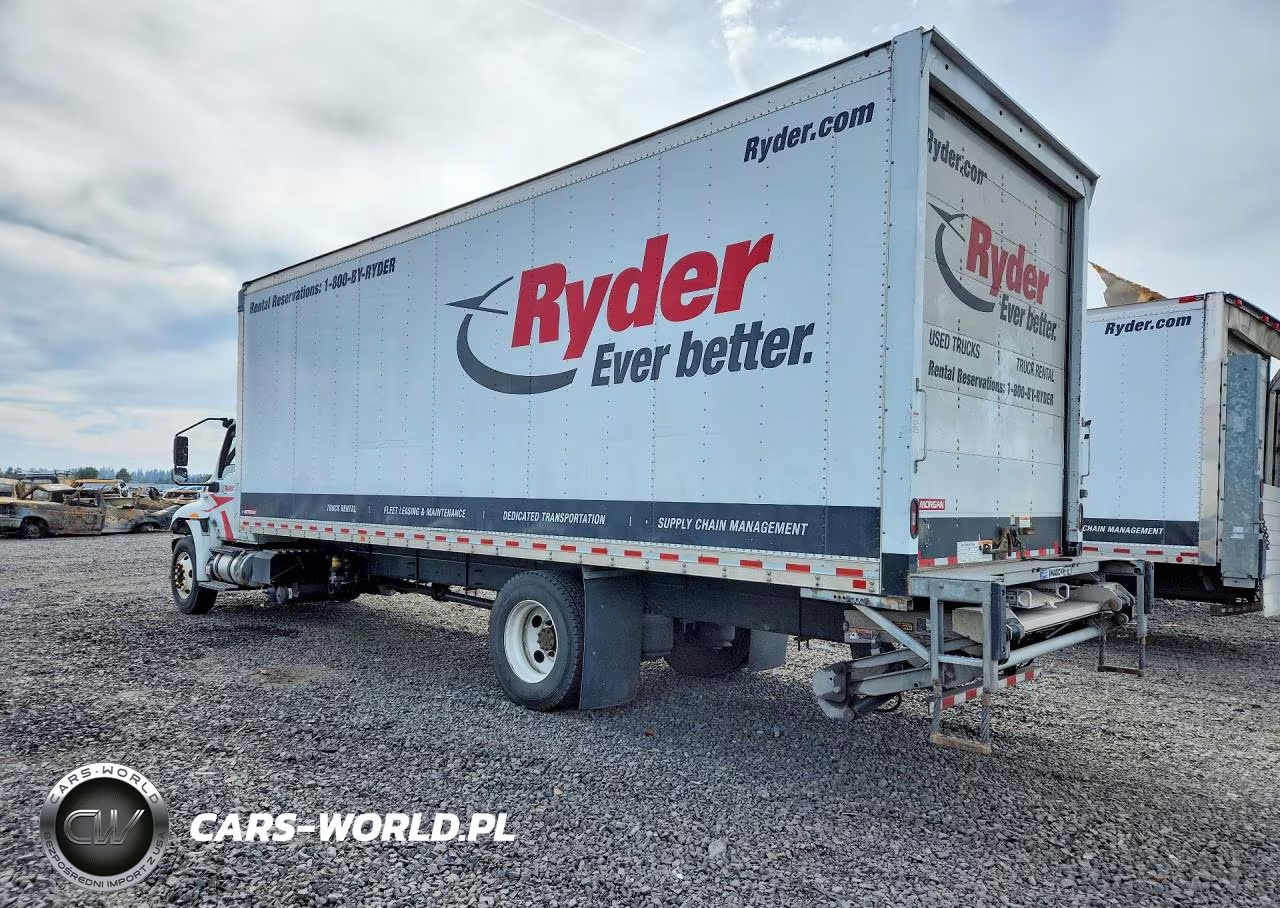 2022 International Mv607 Box Truck VIN:3HAEUMML0NL674824 - 2