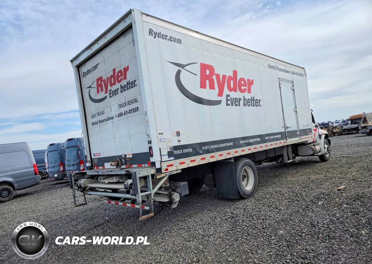 2022 International Mv607 Box Truck VIN:3HAEUMML0NL674824 - 3