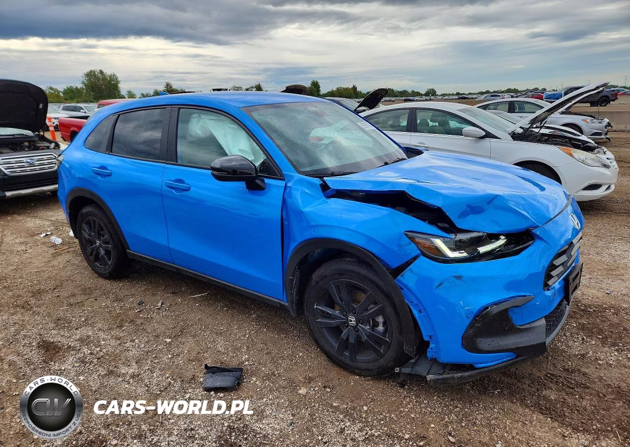 2026 Honda Hr-V Sport VIN:3CZRZ2H52TM747913 - 4