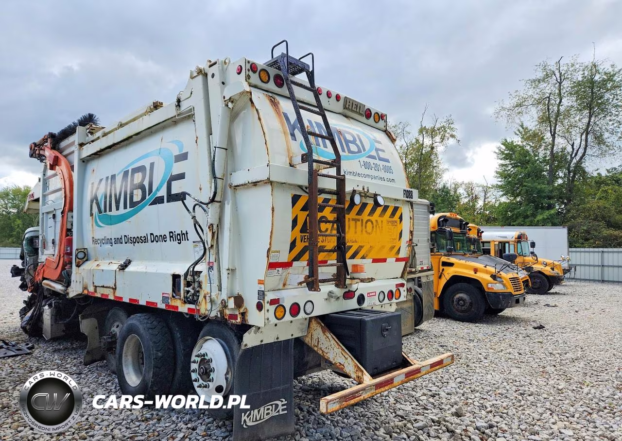 2019 Mack Lr Refuse Truck VIN:1M2LR2GC6KM001370 - 2