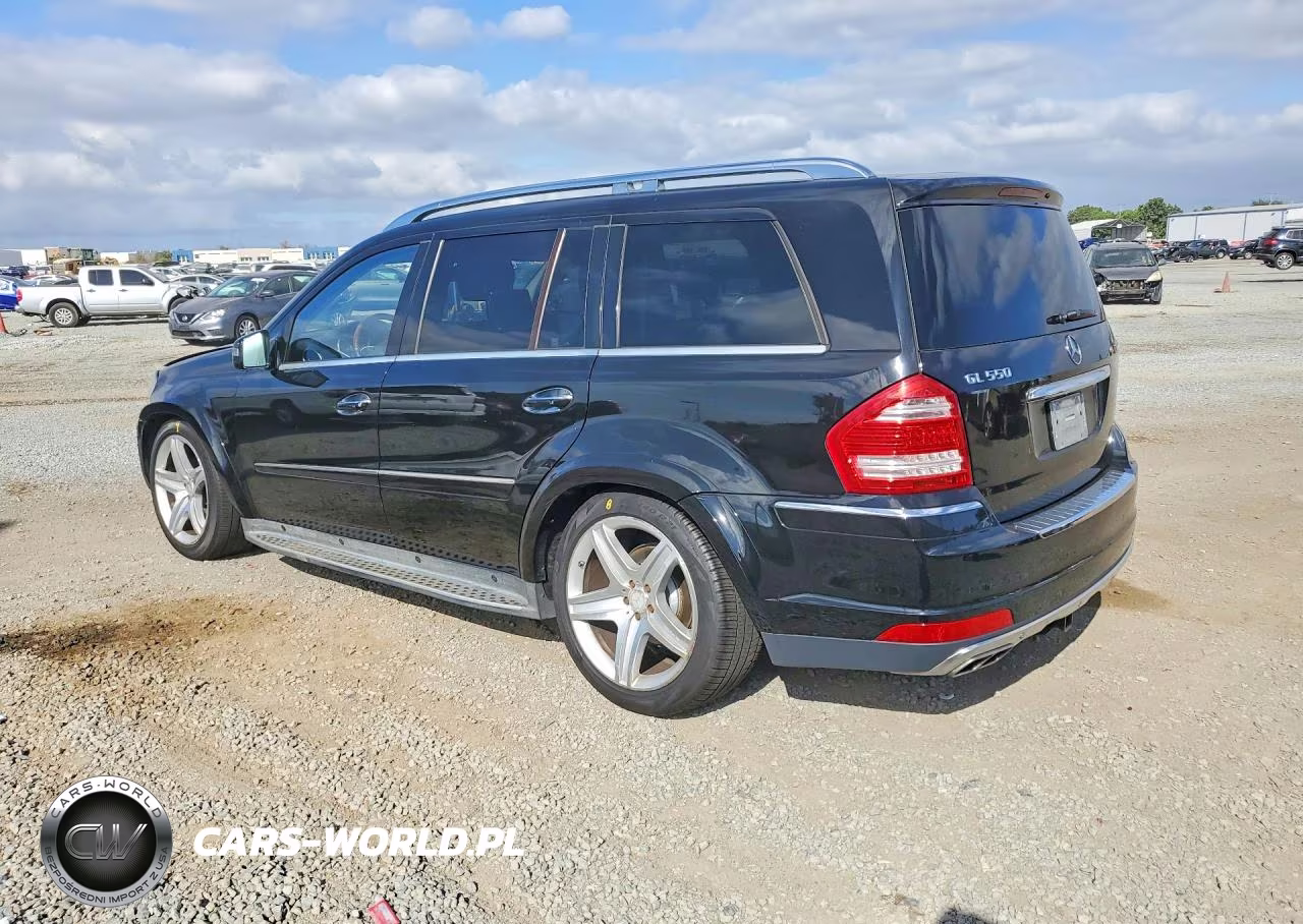 2012 Mercedes-Benz Gl 550 4Matic VIN:4JGBF8GE8CA783571 - 2
