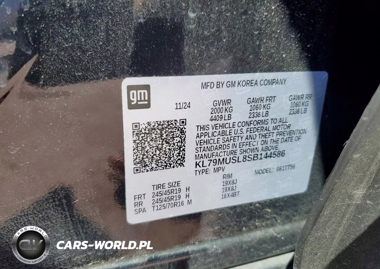2025 Chevrolet Trailblazer Rs VIN:KL79MUSL8SB144586 - 13