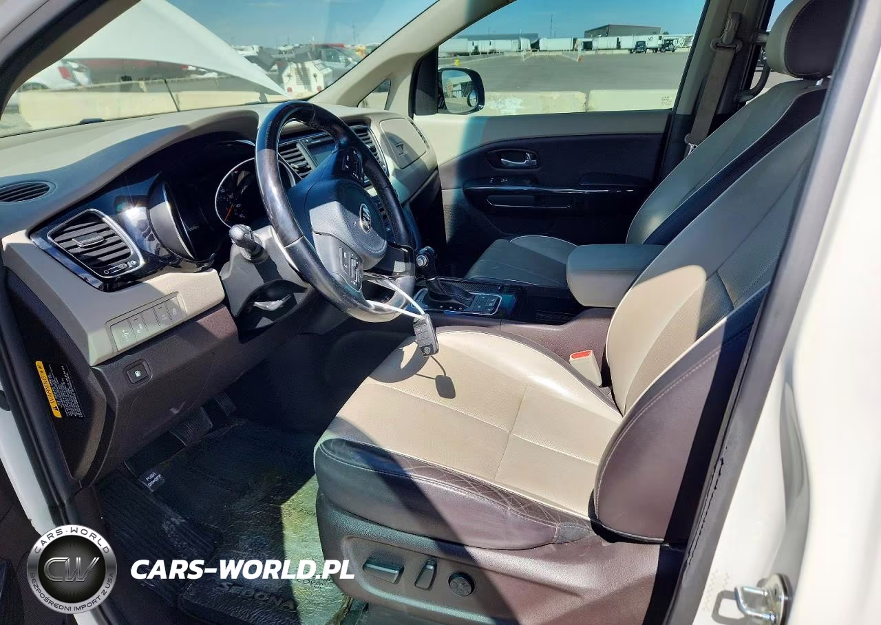 2015 Kia Sedona Sxl VIN:KNDME5C15F6032288 - 7