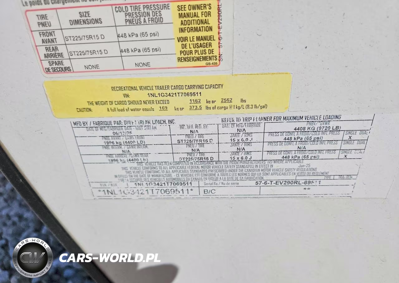 2026 Gulf Craft Inc. 57-6-T-Ev290Rl VIN:1NL1G3421T7069511 - 10