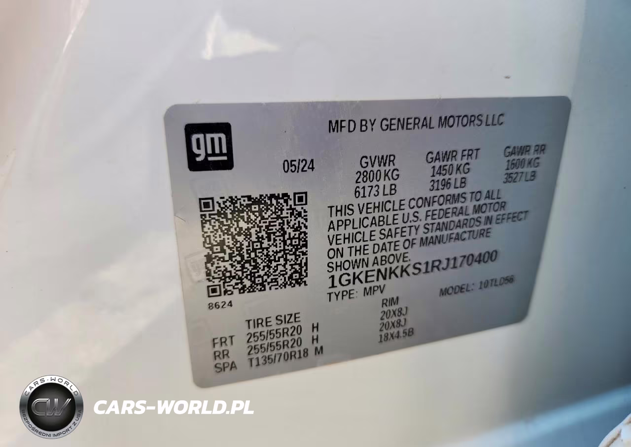 2024 GMC Acadia Uplevel VIN:1GKENKKS1RJ170400 - 14