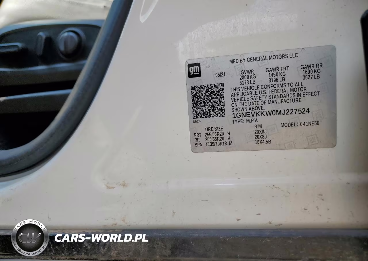 2021 Chev Traverse Premier VIN:1GNEVKKW0MJ227524 - 13