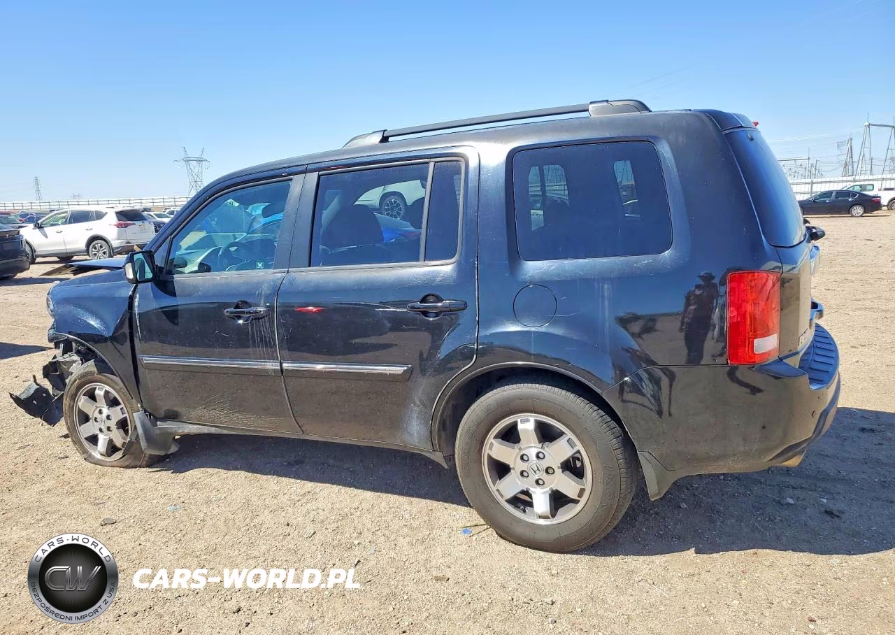 2011 Honda Pilot Touring VIN:5FNYF4H98BB086268 - 2