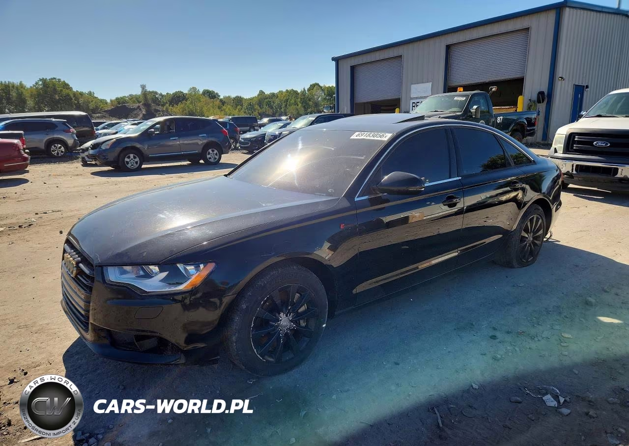 2012 Audi A6 VIN:WAUBGAFC3CN023899 - 1