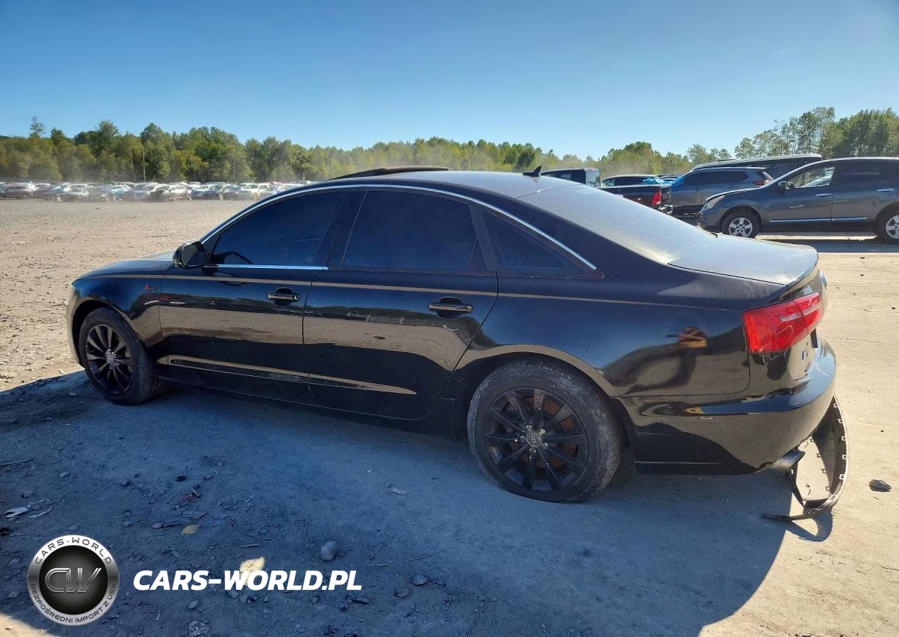 2012 Audi A6 VIN:WAUBGAFC3CN023899 - 2