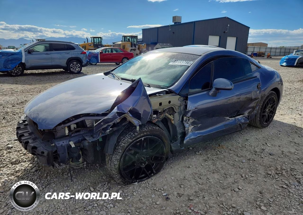 2008 Mitsubishi Eclipse Gt VIN:4A3AK34T28E025482 - 1