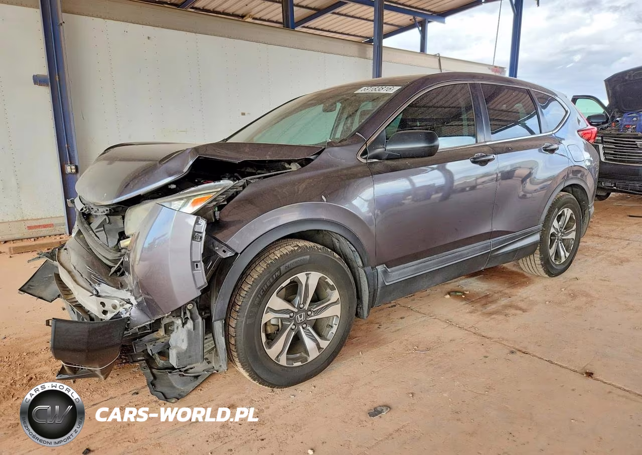 2018 Honda Cr-V Lx VIN:2HKRW5H30JH424087 - 1