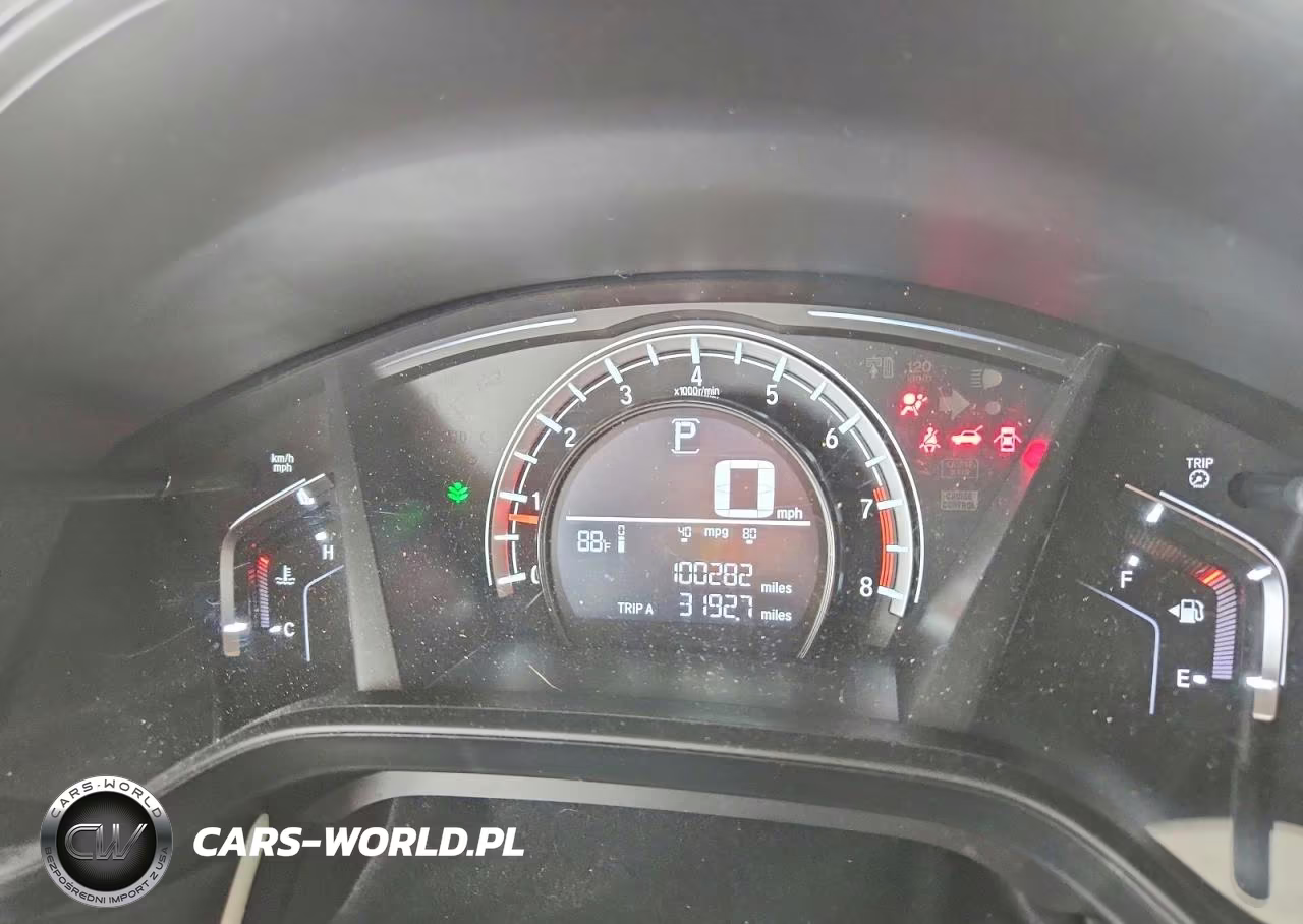 2018 Honda Cr-V Lx VIN:2HKRW5H30JH424087 - 9
