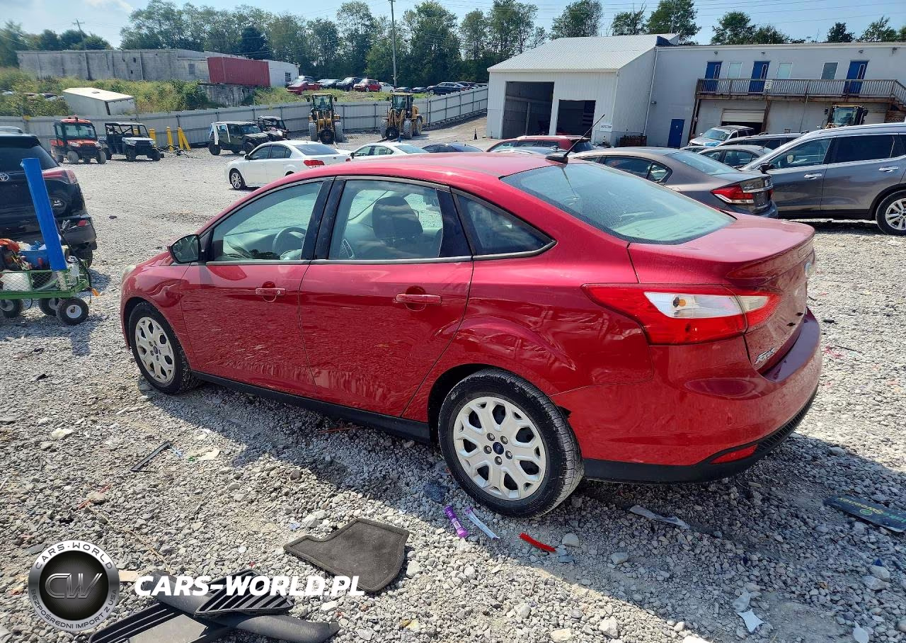 2012 Ford Focus Se VIN:1FAHP3F26CL417527 - 2