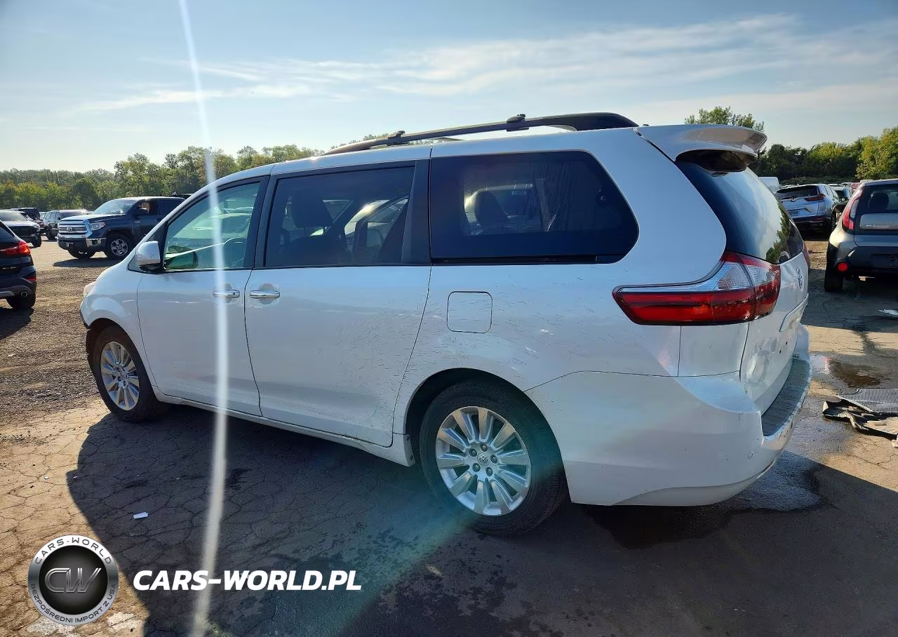 2015 Toyota Sienna Xle Premium 7-Passenger VIN:5TDDK3DC8FS106770 - 2