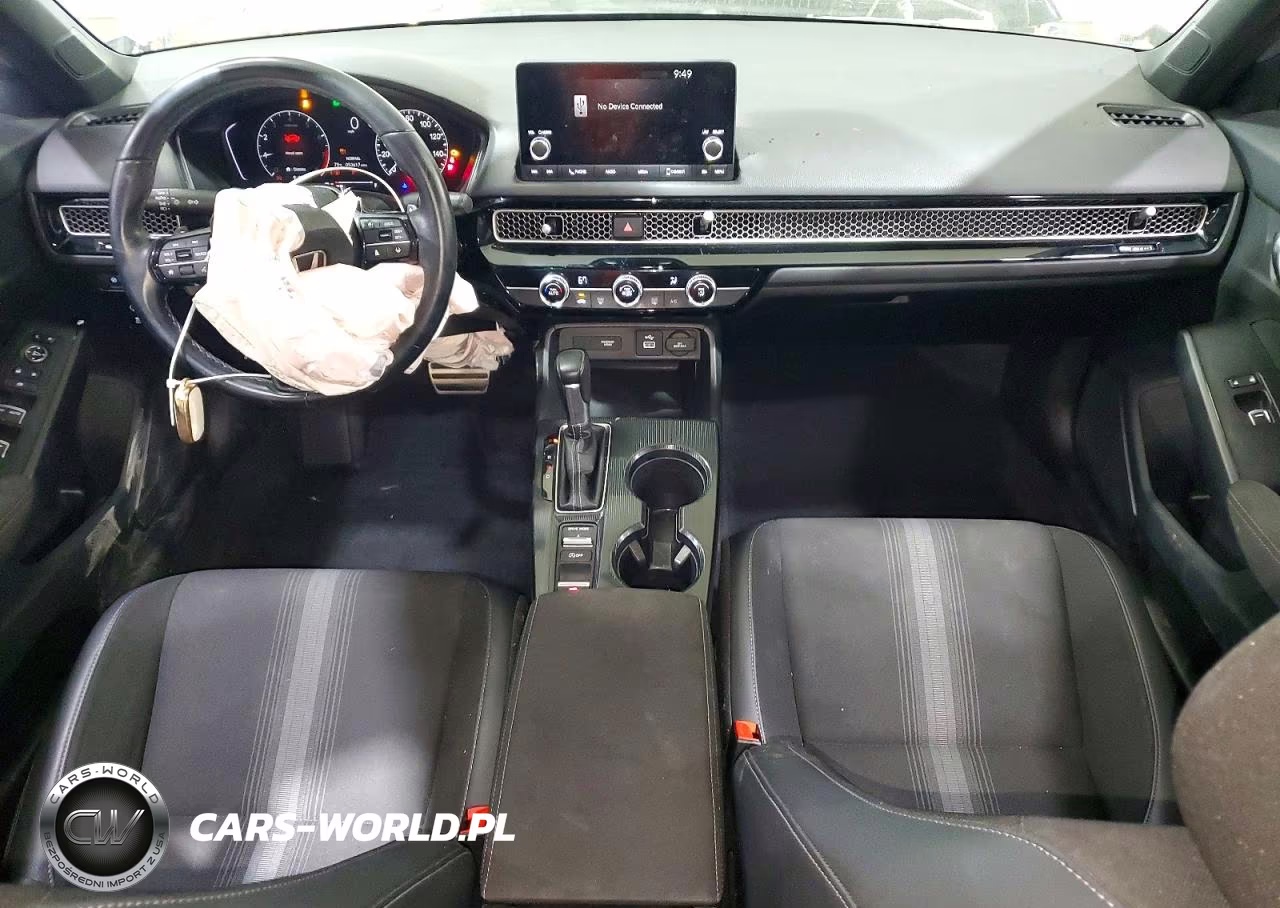 2022 Honda Civic Sport VIN:2HGFE2F52NH606446 - 8
