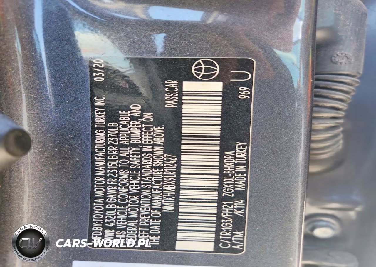2020 Toyota C-Hr Le VIN:NMTKHMBX9LR112427 - 13