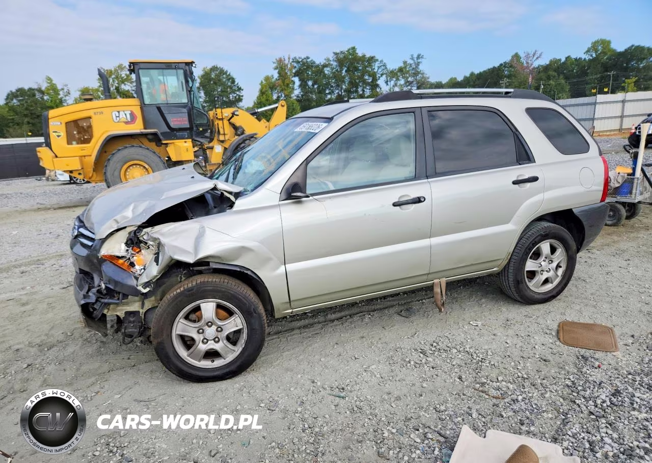 2007 Kia Sportage Lx VIN:KNDJF724977374555 - 1